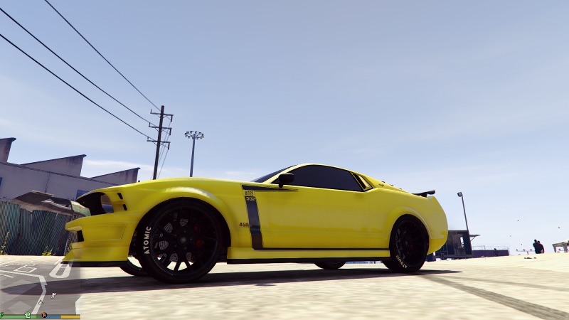 Mustang Boss 302 Livery for Dominator