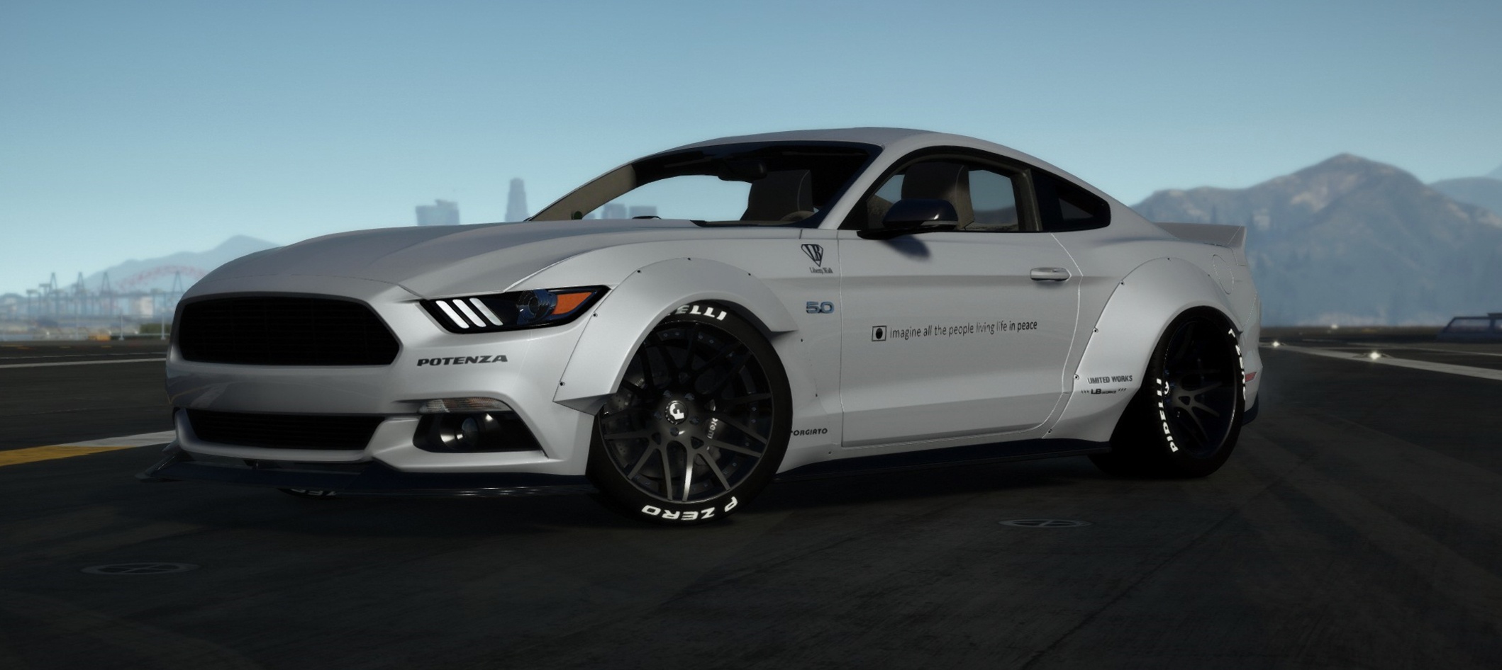 Ford Mustang GT LibertyWalk 2015