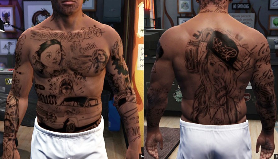 Franklin Gang Tattoos