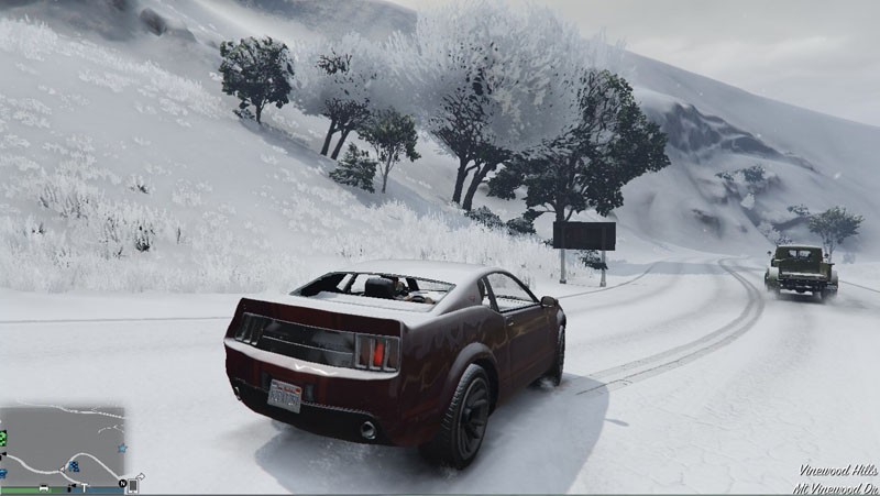 GTA 5 Online Snow Mod