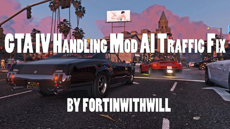 GTA IV Handling Mod AI Traffic Fix
