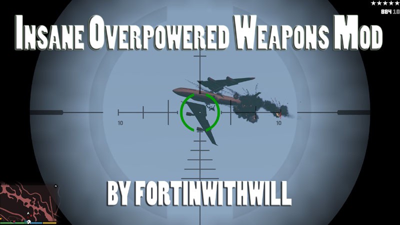 Insane Over-Powered Weapons Mod