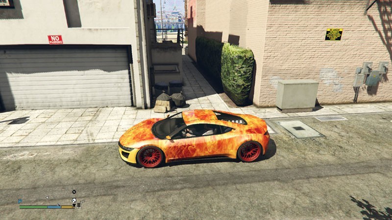 Jester Racing Flame Texture