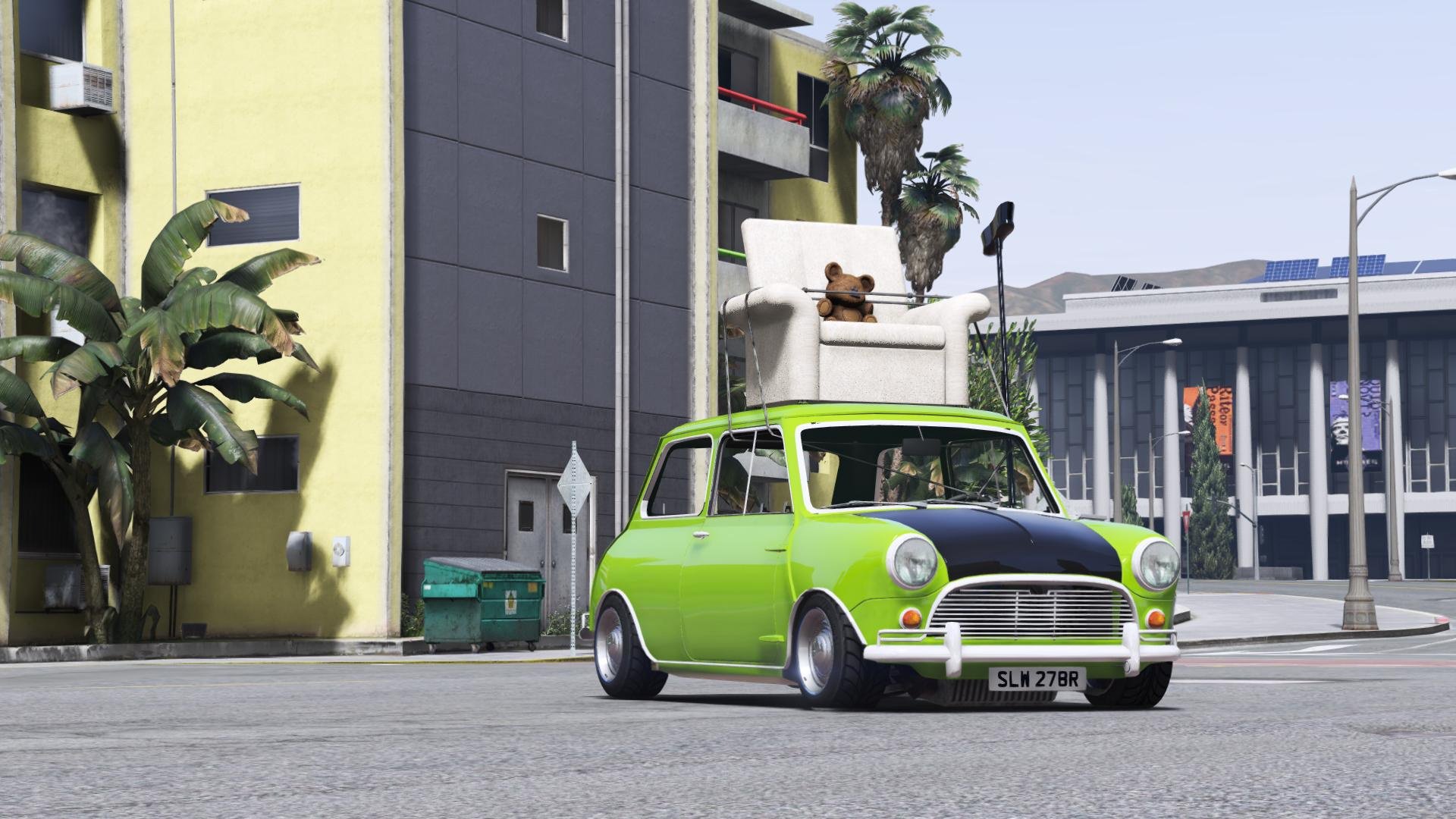 Mr. Bean Mini Cooper