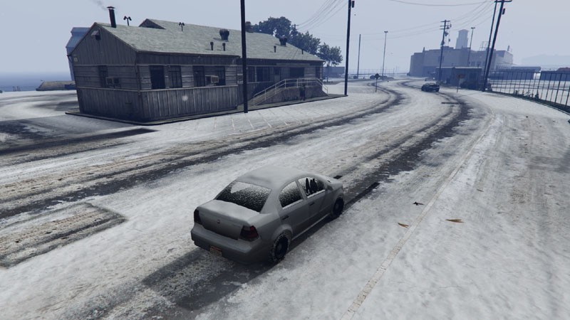 Snow in Los Santos (Mod Neige GTA 5)