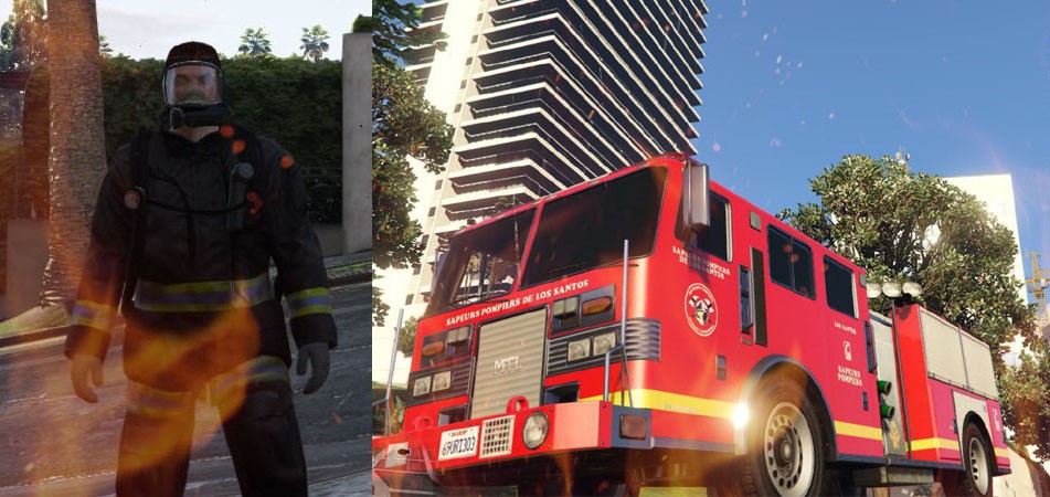 Real French Firefighters (Pompiers)