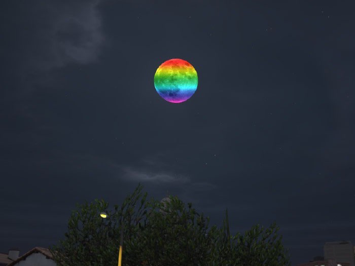 Rainbow Moon