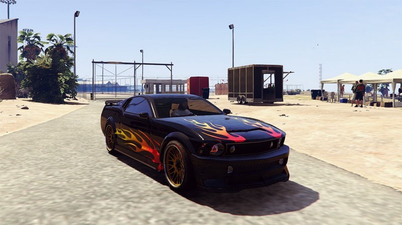 Razor's Mustang Livery from NFS for Dominator
