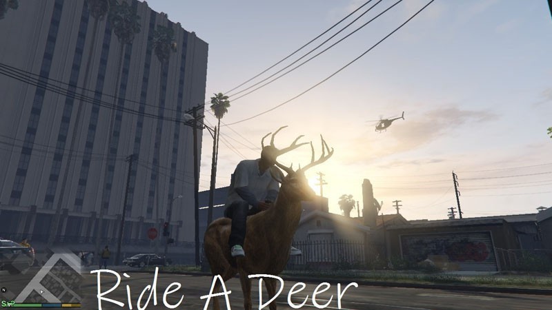 Ride A Deer (Monter sur un cerf)