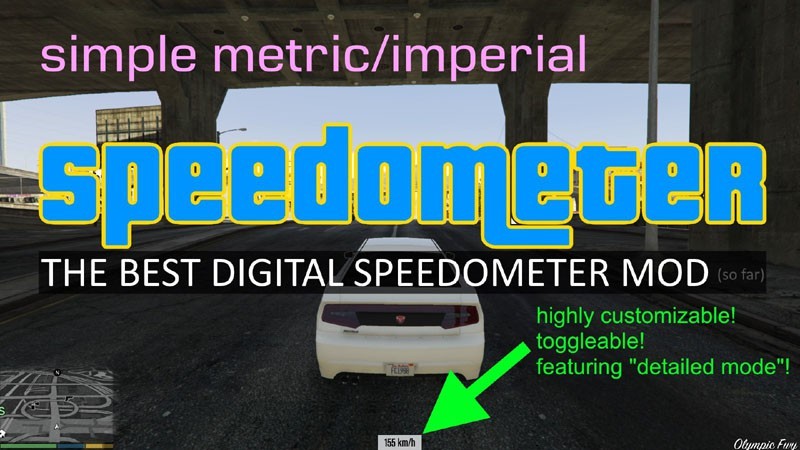 Simple Metric/Imperial Speedometer