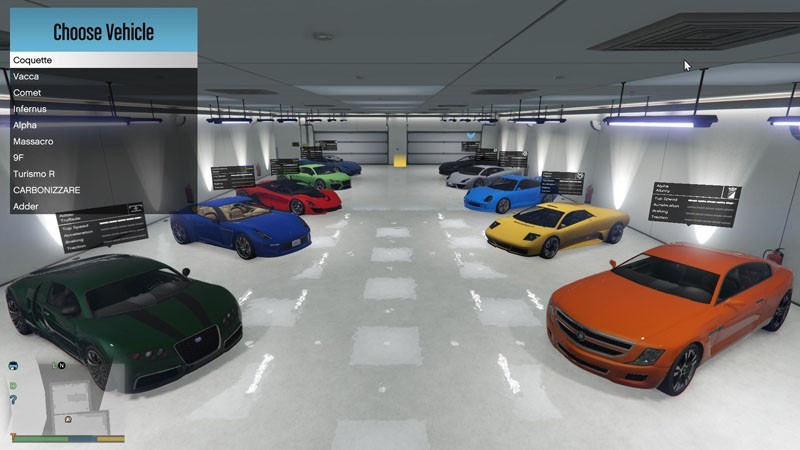 Single Player Garage