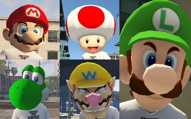 Super Mario Masks