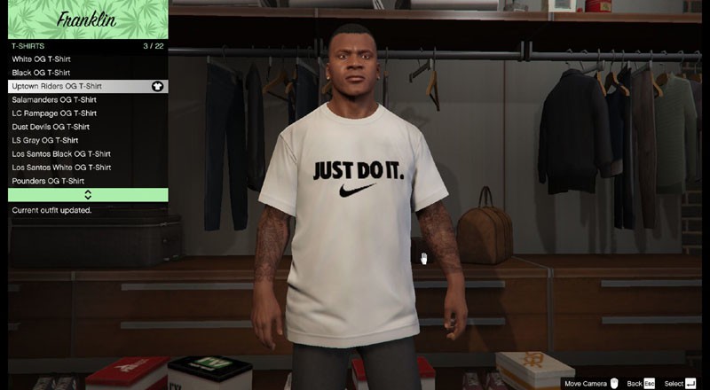 T-Shirt Mod Pack for Franklin