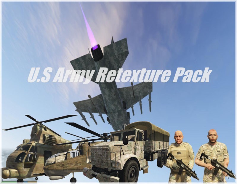 Real US Army Retexture Pack