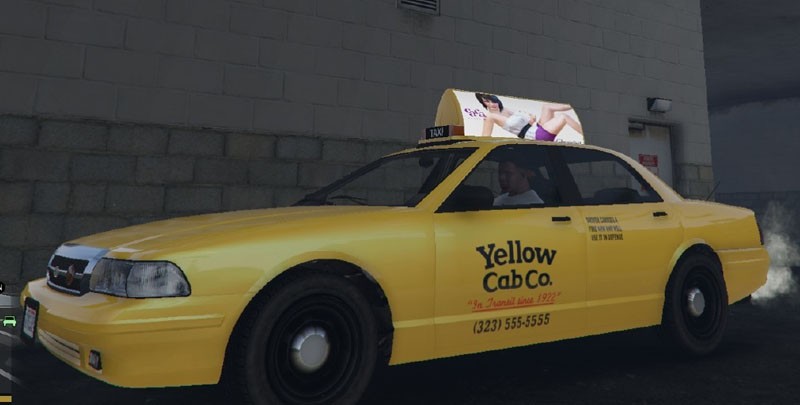 Los Angeles Yellow Cab Co Texture