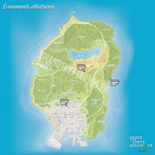 Carte événements aléatoires GTA 5