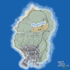 Carte routière GTA 5